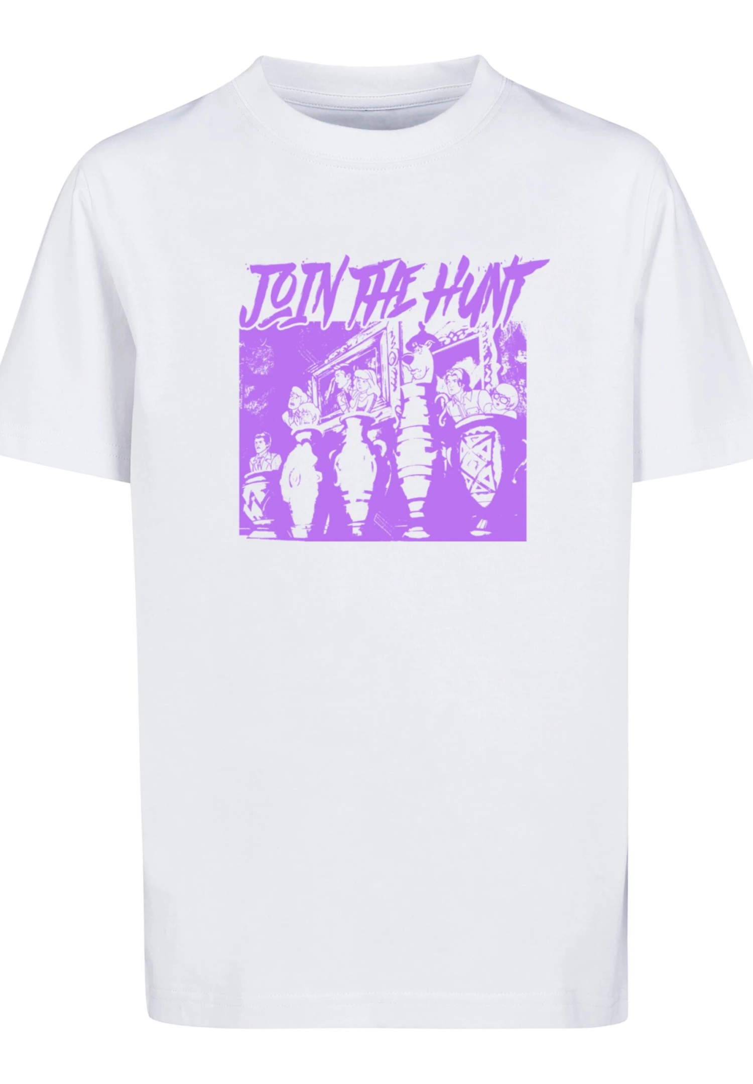 F4NT4STIC Scooby Doo Boys Join The Hunt - T-Shirt Print - White 8 F4NT4STIC Scooby Doo Boys Join The Hunt - T-Shirt Print - White - Afbeelding 6