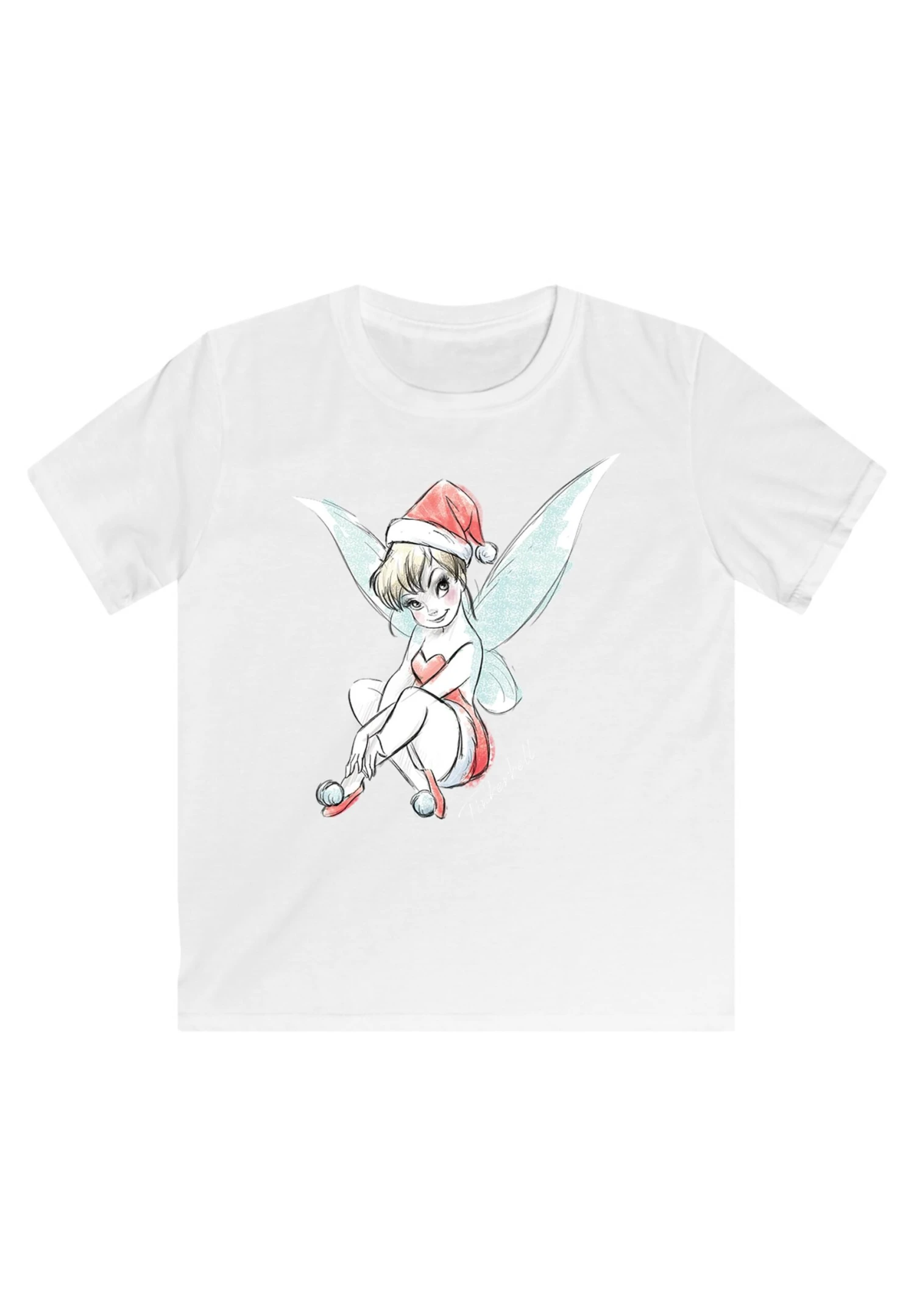 F4NT4STIC Disney Tinkerbell - T-Shirt Print - White 4 F4NT4STIC Disney Tinkerbell - T-Shirt Print - White - Afbeelding 2