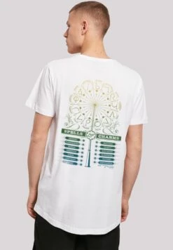 F4NT4STIC Harry Potter Wingardium Leviosa Spells Charms - T-Shirt Print - White