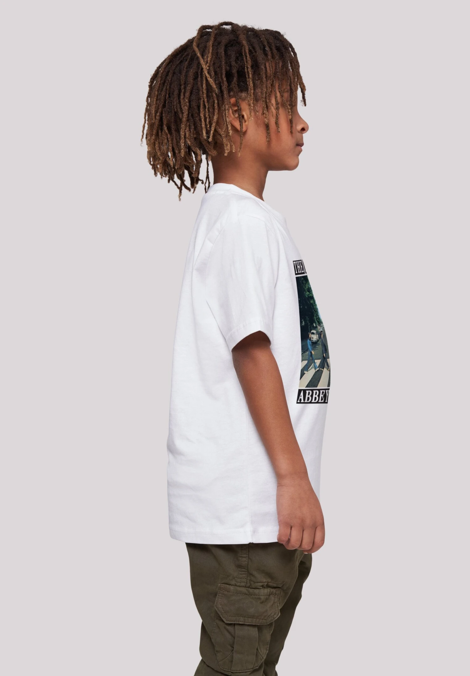 F4NT4STIC The Beatles Band Abbey Road - T-Shirt Print - White 6 F4NT4STIC The Beatles Band Abbey Road - T-Shirt Print - White - Afbeelding 4