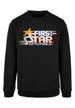 F4NT4STIC Retro Gaming Firststar Inc - Sweater - Black -F4Nt4Stic 05103d48574a4f6fabd8a32ff716fe48