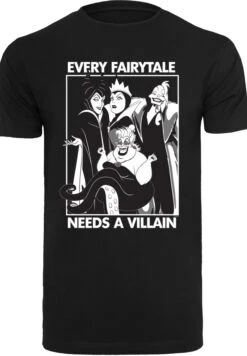 F4NT4STIC Disney Every Fairy Tale Needs A Villain - T-Shirt Print - Black -F4Nt4Stic 056d0c3f1f664c4c878fce7e2eff2fd8