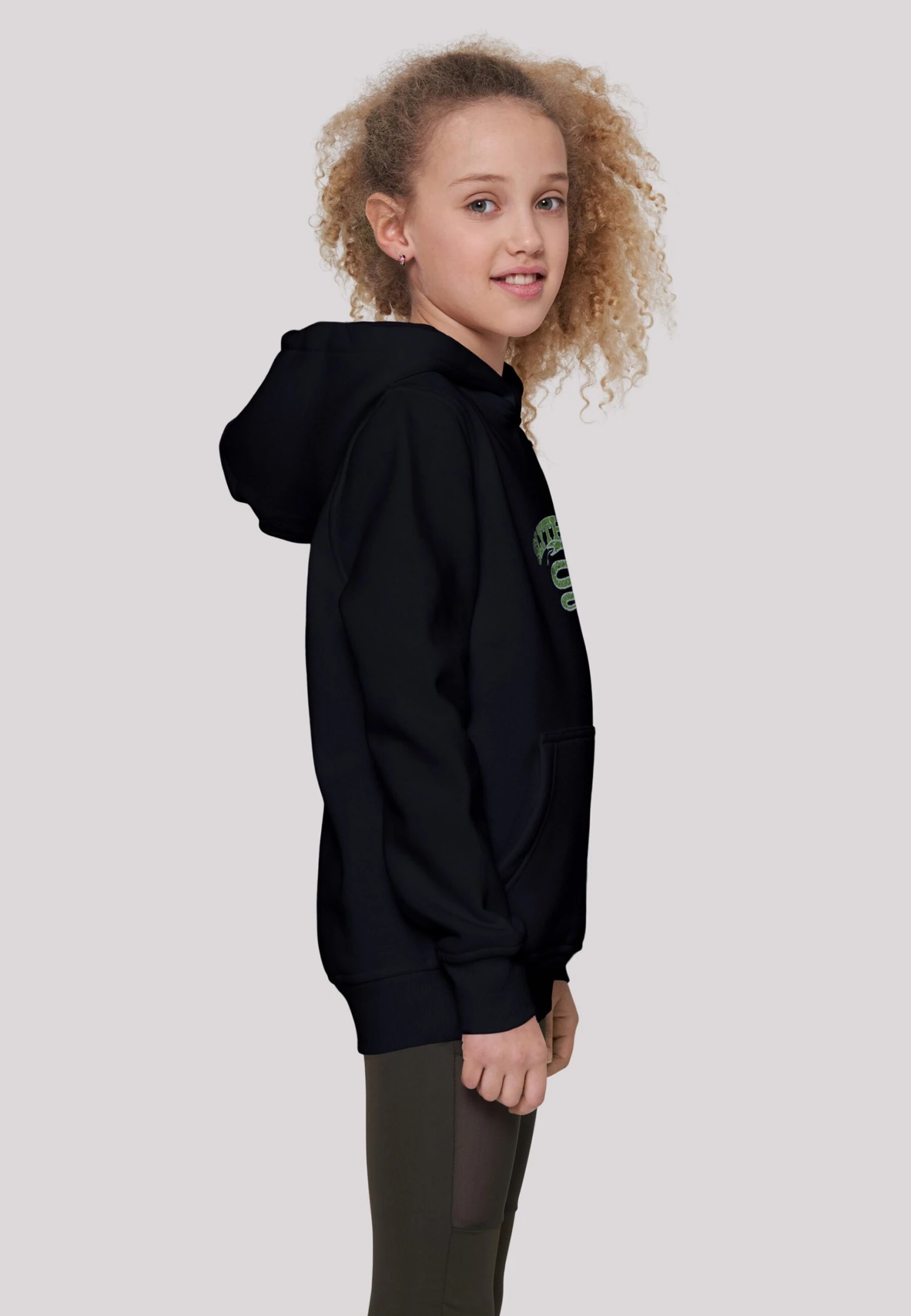 F4NT4STIC Harry Potter Slytherin Sport Wappen - Premium Film Movie Tv Comi - Hoodie - Black 6 F4NT4STIC Harry Potter Slytherin Sport Wappen - Premium Film Movie Tv Comi - Hoodie - Black - Afbeelding 4