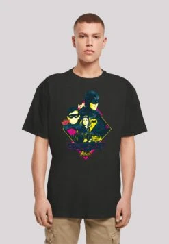 F4NT4STIC Dc Comics Batman- T-Shirt Print - Black