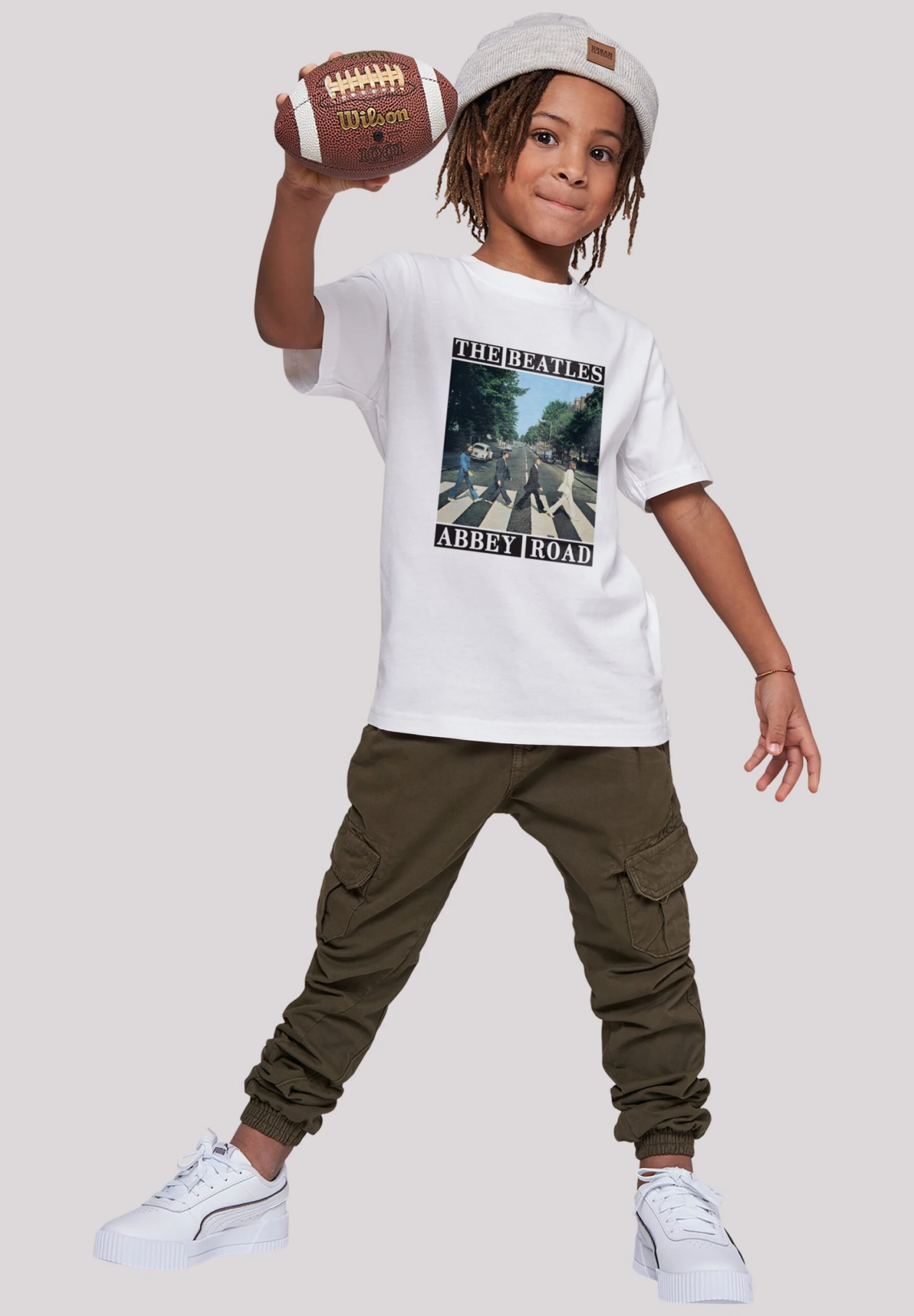 F4NT4STIC The Beatles Band Abbey Road - T-Shirt Print - White 3 F4NT4STIC The Beatles Band Abbey Road - T-Shirt Print - White