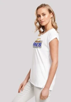 F4NT4STIC Retro Gaming California Games Plate - T-Shirt Print - White -F4Nt4Stic 07225e07664445ddb2687b60b147fc51