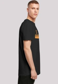 F4NT4STIC Disney Winnie Puuh Der Bär Tigger - T-Shirt Print - Black -F4Nt4Stic 074611732ed14ab698d759f4de32c3da