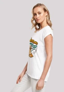 F4NT4STIC Extended ShoulderDie Familie Feuerstein Fred Yabba Dabb - T-Shirt Print - White 12 F4NT4STIC Extended ShoulderDie Familie Feuerstein Fred Yabba Dabb - T-Shirt Print - White -F4Nt4Stic 08caae4dd09b4b4582c2fbf793476e29