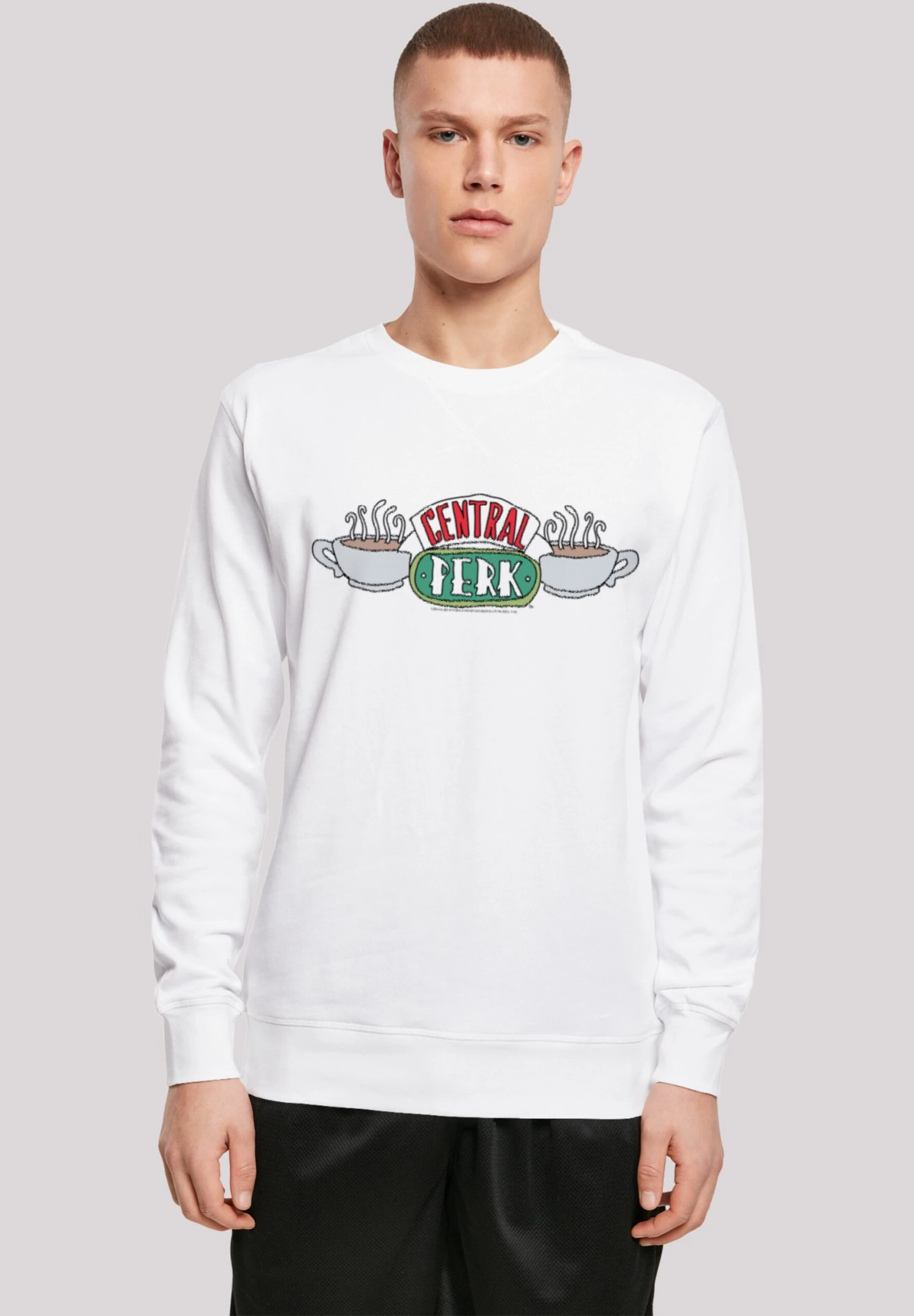 F4NT4STIC Friends Central Perk Sketch - Sweater - White 3 F4NT4STIC Friends Central Perk Sketch - Sweater - White