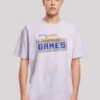 F4NT4STIC California Games Plate Retro Gaming Sevensquared - T-Shirt Print - Lilac
