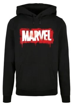 F4NT4STIC Marvel Spray Logo - Hoodie - Black -F4Nt4Stic 0b471c8639fe4d168211e304d9cd6956