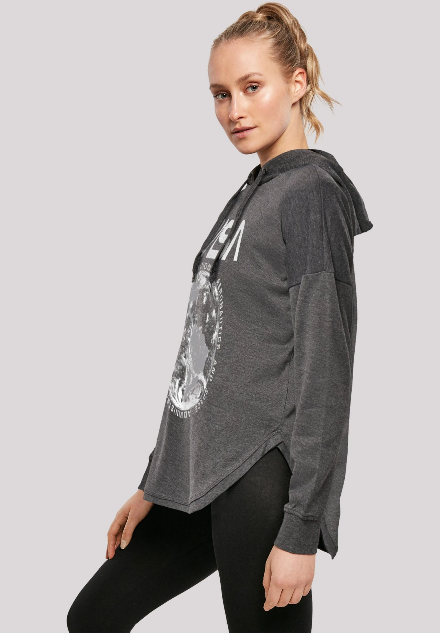 F4NT4STIC Nasa Planet Earth - Hoodie - Charcoal 7 F4NT4STIC Nasa Planet Earth - Hoodie - Charcoal - Afbeelding 5