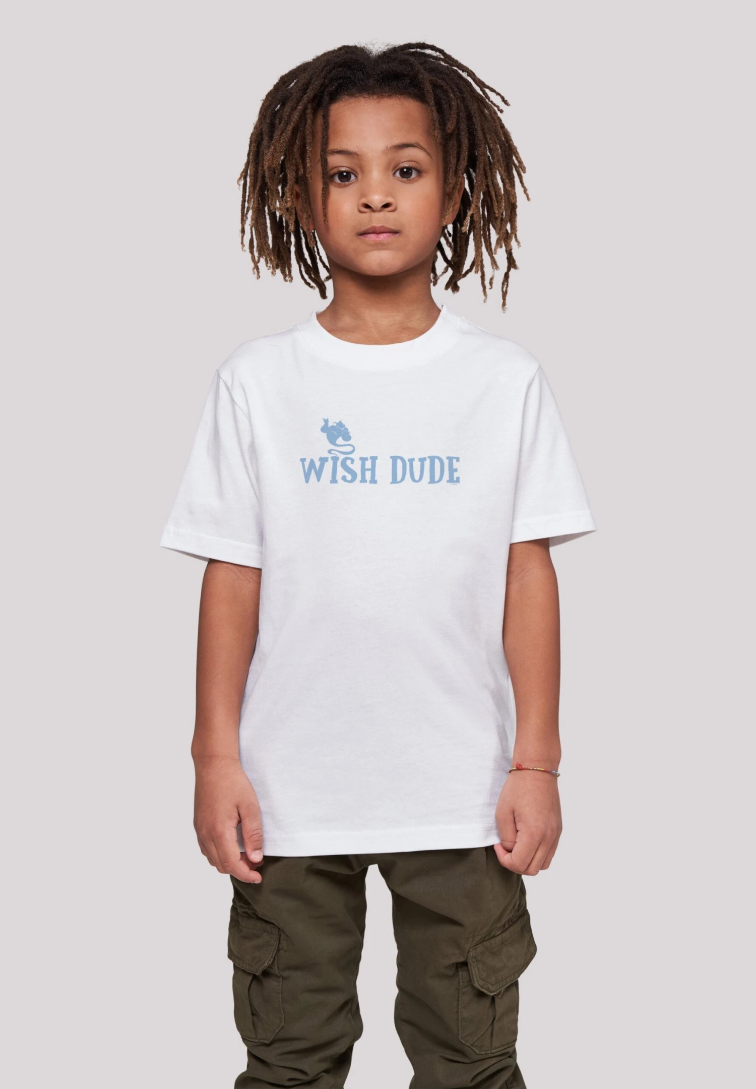 F4NT4STIC Disney Aladdin Wish Dude - T-Shirt Print - White 4 F4NT4STIC Disney Aladdin Wish Dude - T-Shirt Print - White - Afbeelding 2