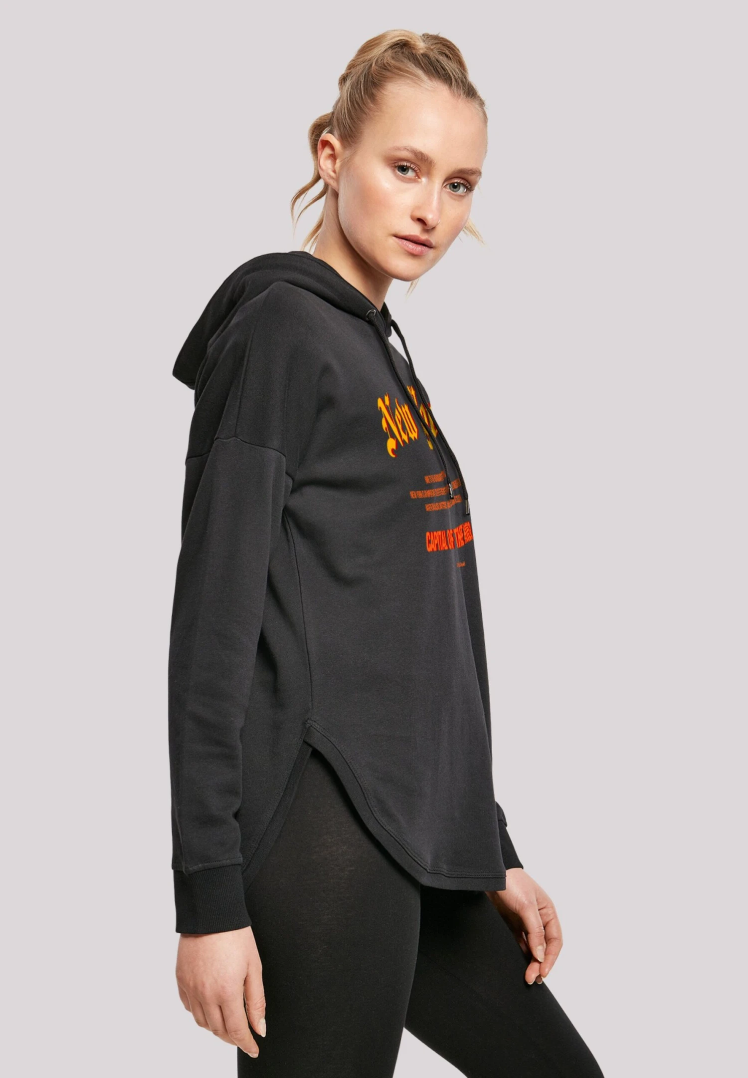 F4NT4STIC New York Oversize- Hoodie - Schwarz 6 F4NT4STIC New York Oversize- Hoodie - Schwarz - Afbeelding 4