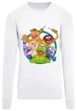 F4NT4STIC Disney Die Muppets Group Circle - Sweater - White -F4Nt4Stic 10a9da9015af4080991459ed9ee97563