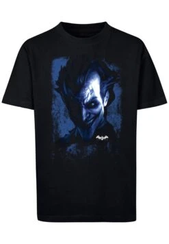 F4NT4STIC Kinder Dc Comics Batman Arkham Asylum-Blk With- T-Shirt Print - Black -F4Nt4Stic 11350a839def4cee8fe738bfc4d606f2