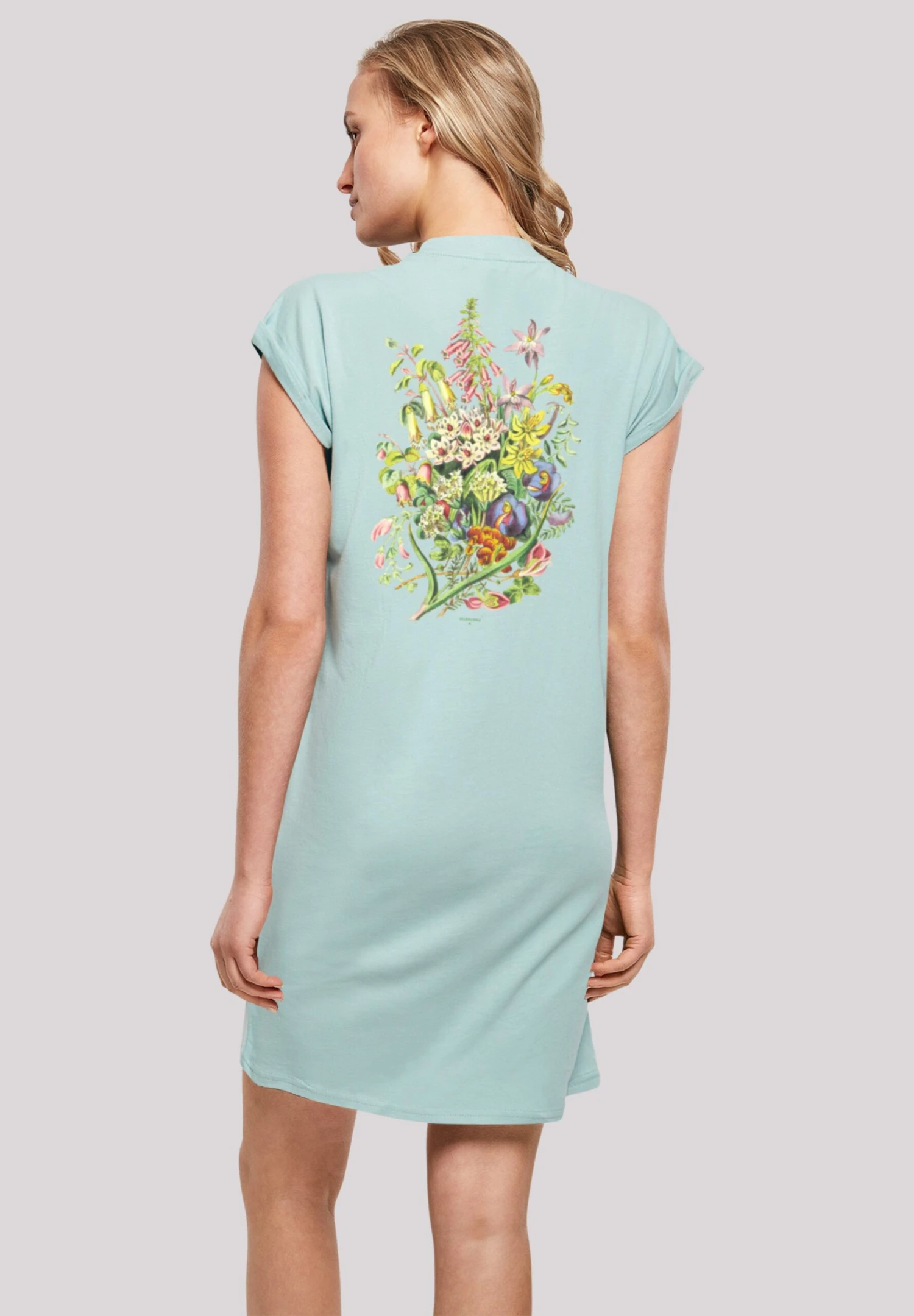 F4NT4STIC Blumen Muster - Jerseyjurk - Bluemint 3 F4NT4STIC Blumen Muster - Jerseyjurk - Bluemint