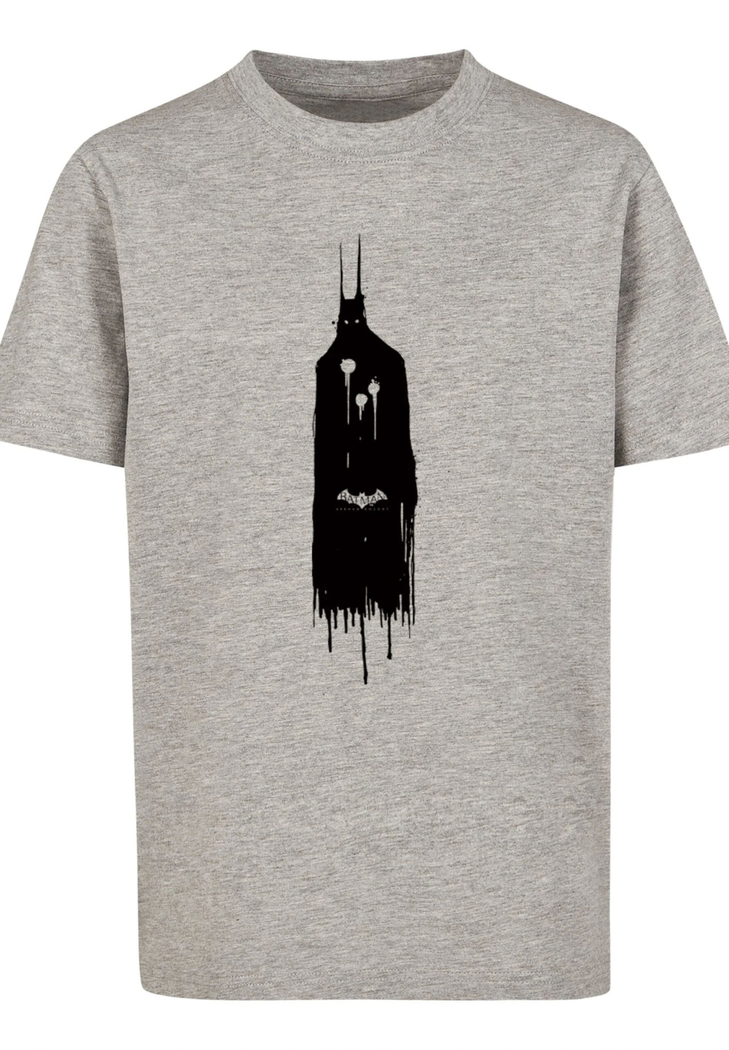 F4NT4STIC Dc Comics Batman Arkham Knight Ghost - T-Shirt Print - Heather Grey 8 F4NT4STIC Dc Comics Batman Arkham Knight Ghost - T-Shirt Print - Heather Grey - Afbeelding 6