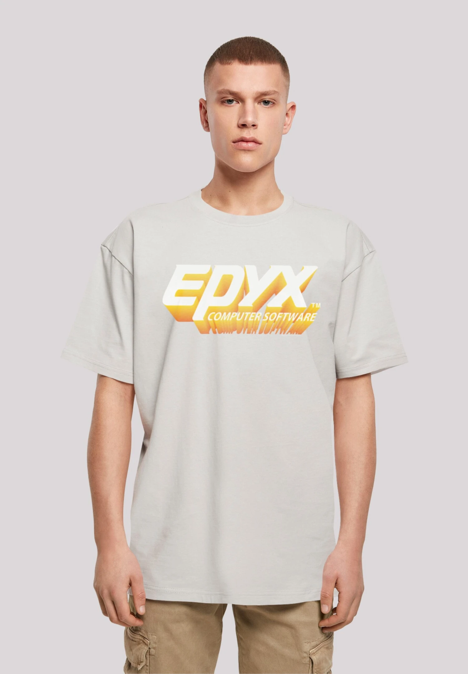 F4NT4STIC Epyx Logo 3D Retro Gaming Sevensquared - T-Shirt Print - Lightasphalt 3 F4NT4STIC Epyx Logo 3D Retro Gaming Sevensquared - T-Shirt Print - Lightasphalt