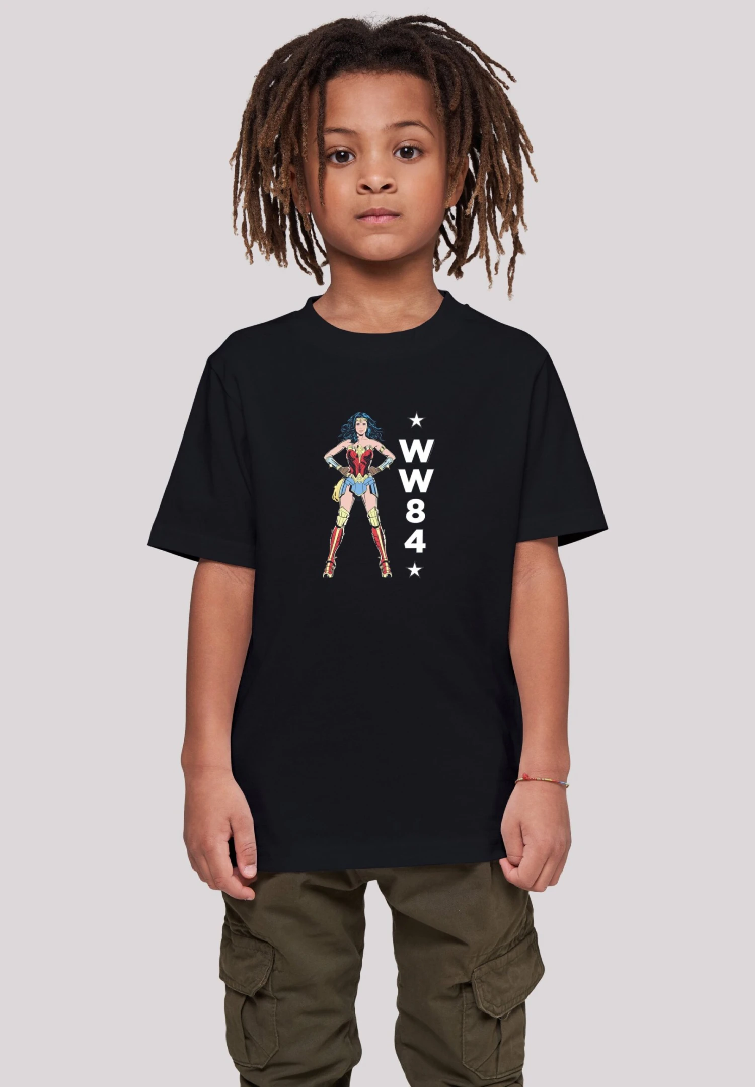 F4NT4STIC Dc Comics- T-Shirt Print - Black 4 F4NT4STIC Dc Comics- T-Shirt Print - Black - Afbeelding 2