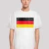 F4NT4STIC Deutschland Flagge Distressed - T-Shirt Print - Weiß 2 F4NT4STIC Deutschland Flagge Distressed - T-Shirt Print - Weiß -F4Nt4Stic 146b0291fa0646f48089e692ca675338