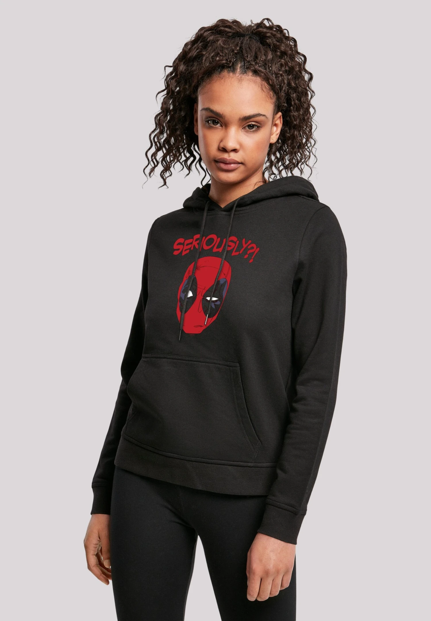 F4NT4STIC Marvel Deadpool Seriously- Hoodie - Black 3 F4NT4STIC Marvel Deadpool Seriously- Hoodie - Black