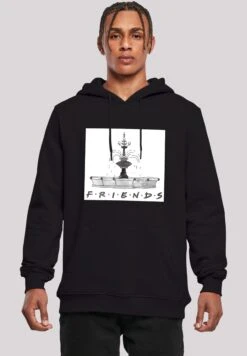 F4NT4STIC Friends Tv Serie Fountain Sketch - Hoodie - Black