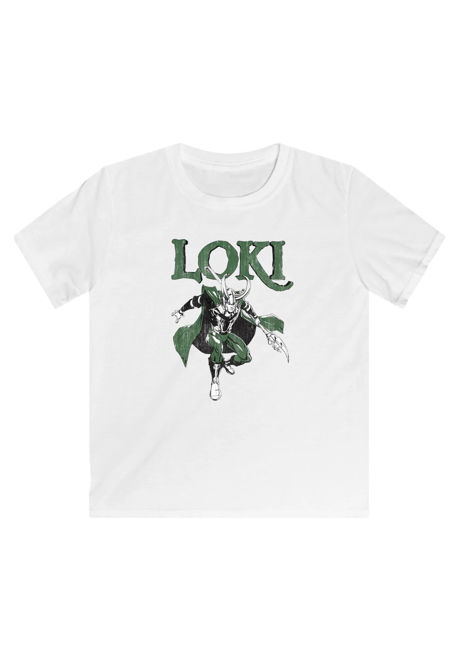 F4NT4STIC Marvel Universe Loki Scepter Premium Superhelden Iron Man Capt - T-Shirt Print - White 3 F4NT4STIC Marvel Universe Loki Scepter Premium Superhelden Iron Man Capt - T-Shirt Print - White