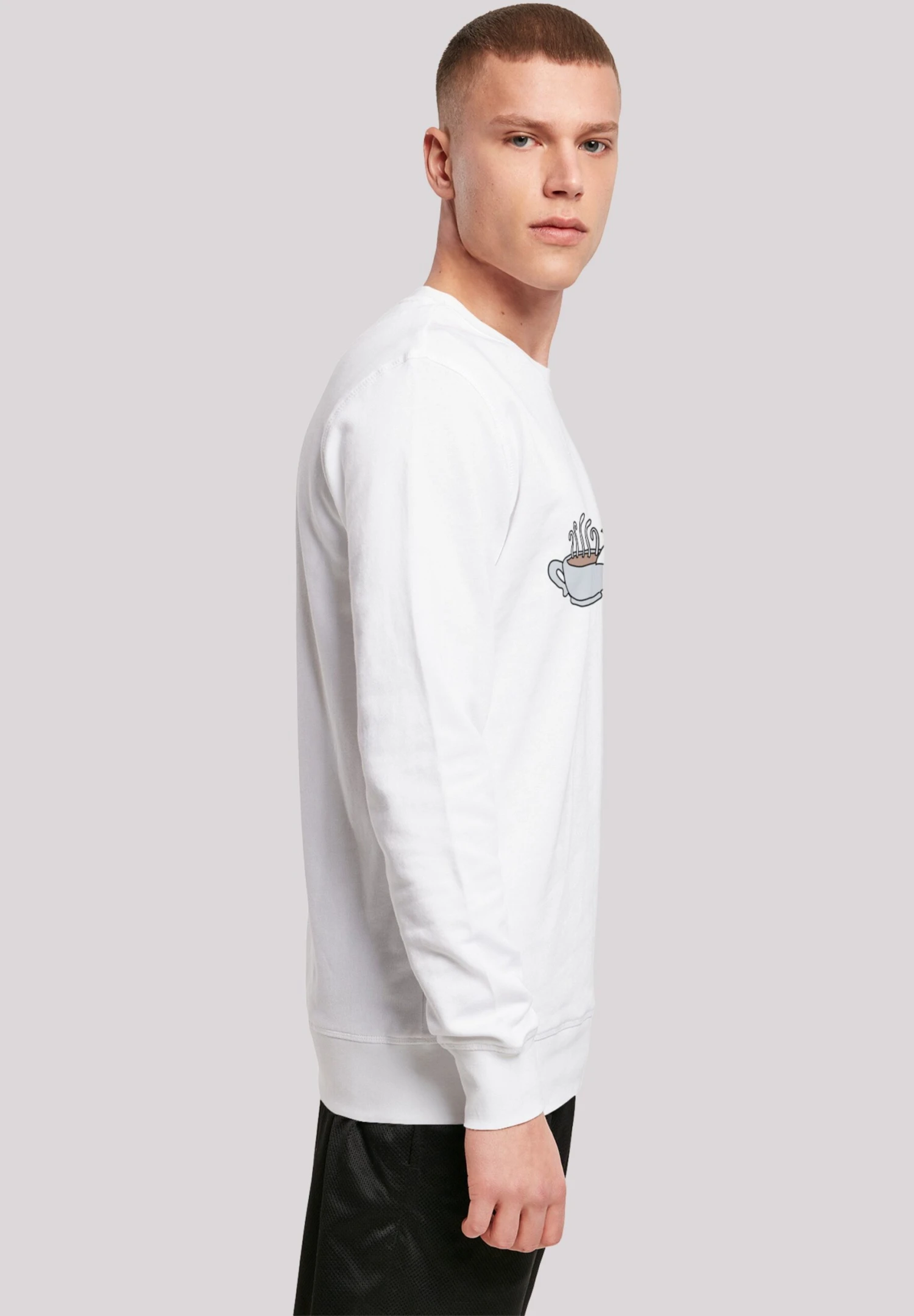 F4NT4STIC Friends Central Perk Sketch - Sweater - White 7 F4NT4STIC Friends Central Perk Sketch - Sweater - White - Afbeelding 5