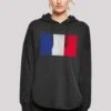 F4NT4STIC Frankreich Flagge Distressed - Hoodie - Schwarz -F4Nt4Stic 1a613d3410724dfeaa5eea94ed4db3b7