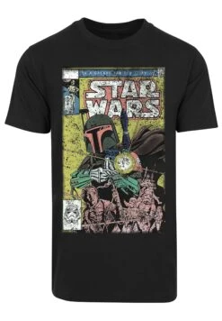 F4NT4STIC Star Wars Boba Fett Comic Premium Krieg Der Sterne Fan Merch - - T-Shirt Print - Black 6 F4NT4STIC Star Wars Boba Fett Comic Premium Krieg Der Sterne Fan Merch - - T-Shirt Print - Black -F4Nt4Stic 1b79c98b9cfe4ebb8daedfd4d67e922b