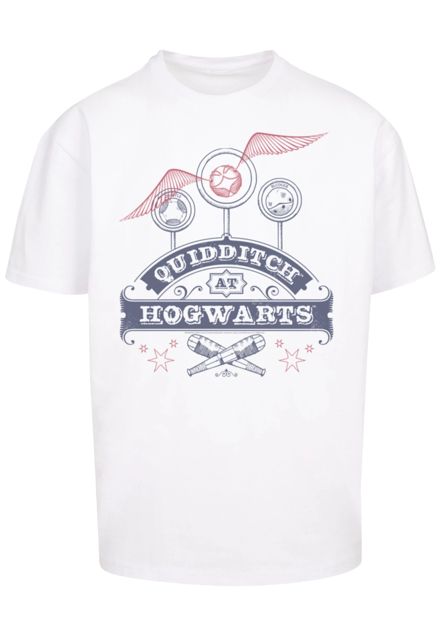 F4NT4STIC Harry Potter Quidditch At Hogwarts - T-Shirt Print - White 8 F4NT4STIC Harry Potter Quidditch At Hogwarts - T-Shirt Print - White - Afbeelding 6