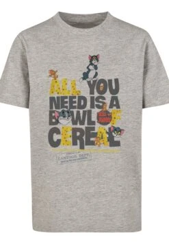 F4NT4STIC Tom And Jerry Tv Serie All You Need Is - T-Shirt Print - Heather Grey -F4Nt4Stic 1cdb01aa3a64488da5b6554358d83c29