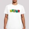 F4NT4STIC Big Bang Theory Bazinga Elements - T-Shirt Print - White