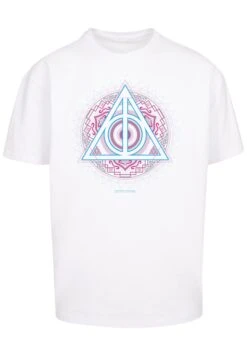 F4NT4STIC Harry Potter Neon Deathly Hollows - T-Shirt Print - White 14 F4NT4STIC Harry Potter Neon Deathly Hollows - T-Shirt Print - White -F4Nt4Stic 1dea0b29162e417aa111cd7ffe59b86d