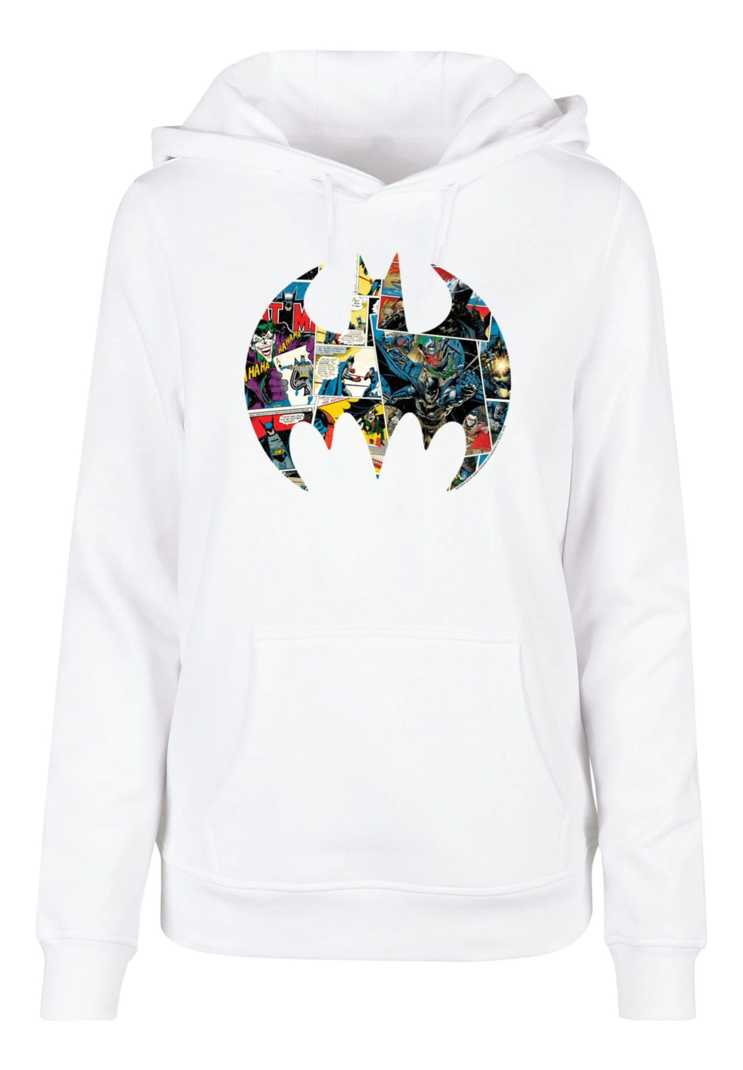 F4NT4STIC Dc Comics Batman Comic Book- Hoodie - White 8 F4NT4STIC Dc Comics Batman Comic Book- Hoodie - White - Afbeelding 6
