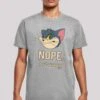 F4NT4STIC Tom Und Jerry Nope Not Today - T-Shirt Print - Heather Grey 2 F4NT4STIC Tom Und Jerry Nope Not Today - T-Shirt Print - Heather Grey -F4Nt4Stic 20bcc5f2187e4e8ca661519266c5132a