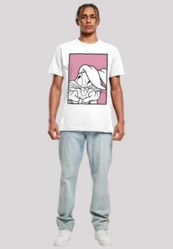 F4NT4STIC Looney Tunes Bugs Bunny Adore - T-Shirt Print - White 10 F4NT4STIC Looney Tunes Bugs Bunny Adore - T-Shirt Print - White -F4Nt4Stic 215280be3dab4c56945a6d86785aabf0