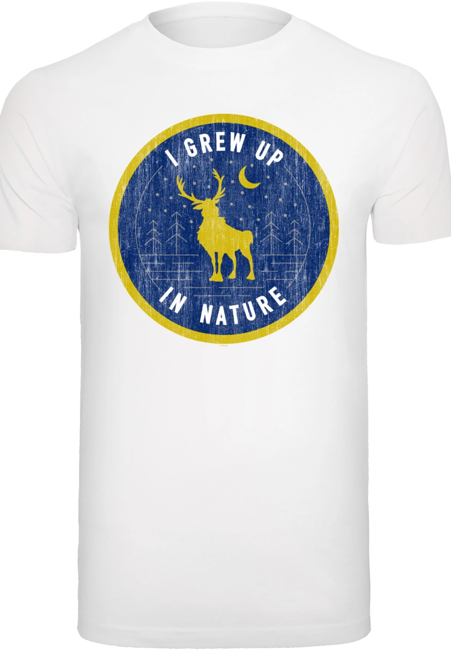 F4NT4STIC Disney FrozenSven I Grew Up In Nature - T-Shirt Print - White 6 F4NT4STIC Disney FrozenSven I Grew Up In Nature - T-Shirt Print - White - Afbeelding 4