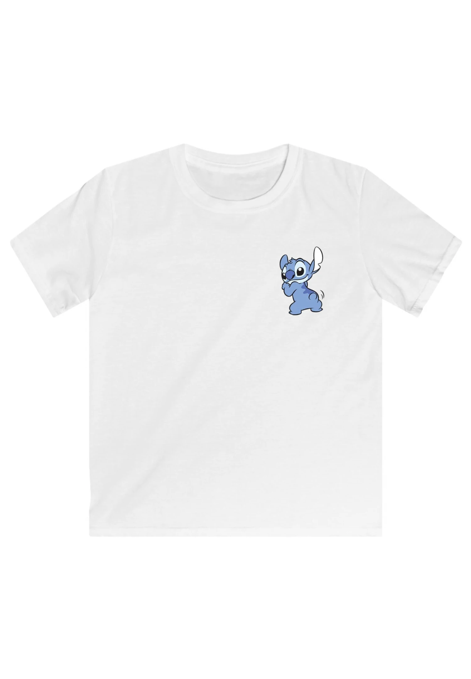 F4NT4STIC Disney Lilo And Stitch - T-Shirt Print - White 4 F4NT4STIC Disney Lilo And Stitch - T-Shirt Print - White - Afbeelding 2