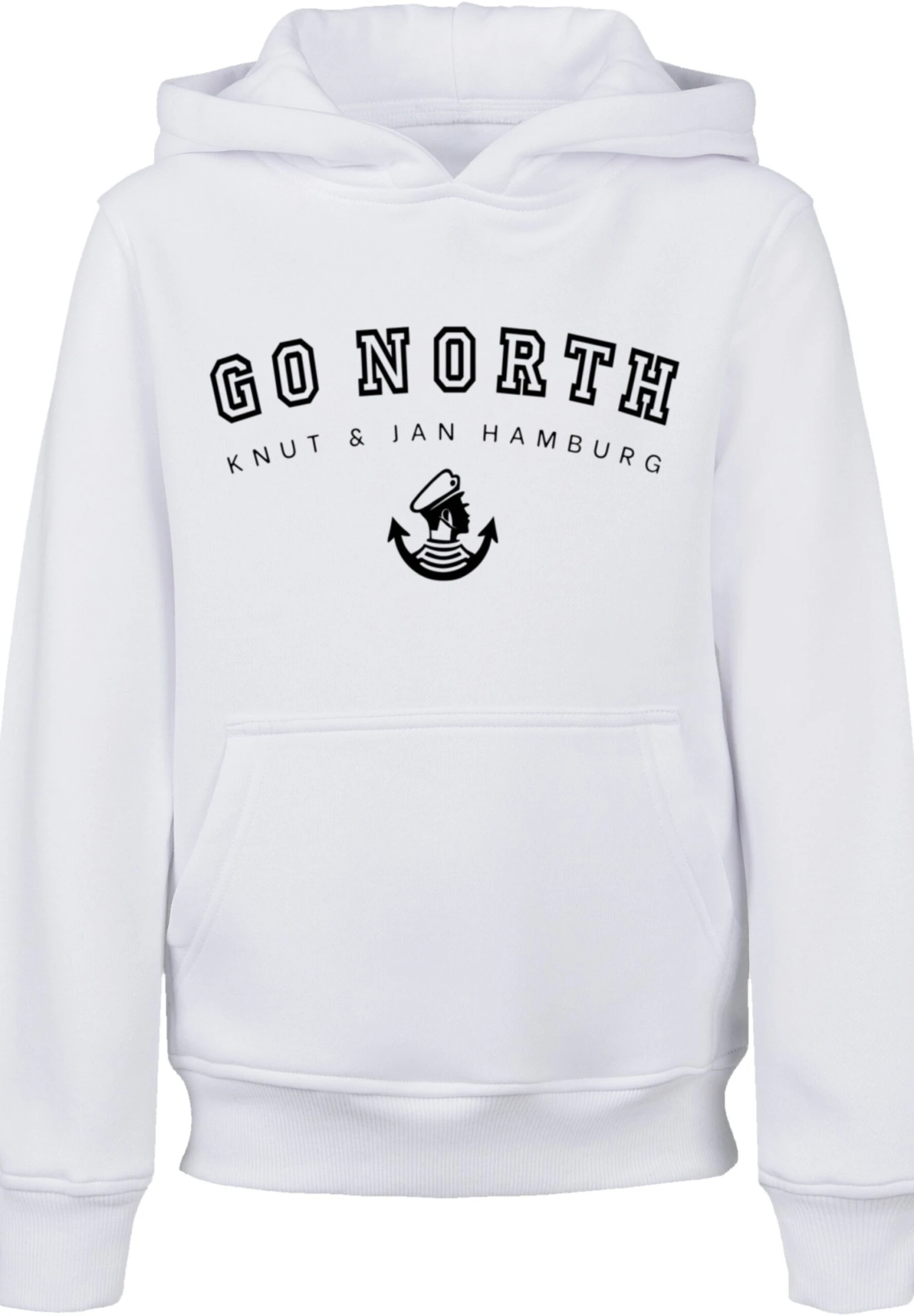 F4NT4STIC Go North Knut Jan Hamburg - Hoodie - Weiß 8 F4NT4STIC Go North Knut Jan Hamburg - Hoodie - Weiß - Afbeelding 6