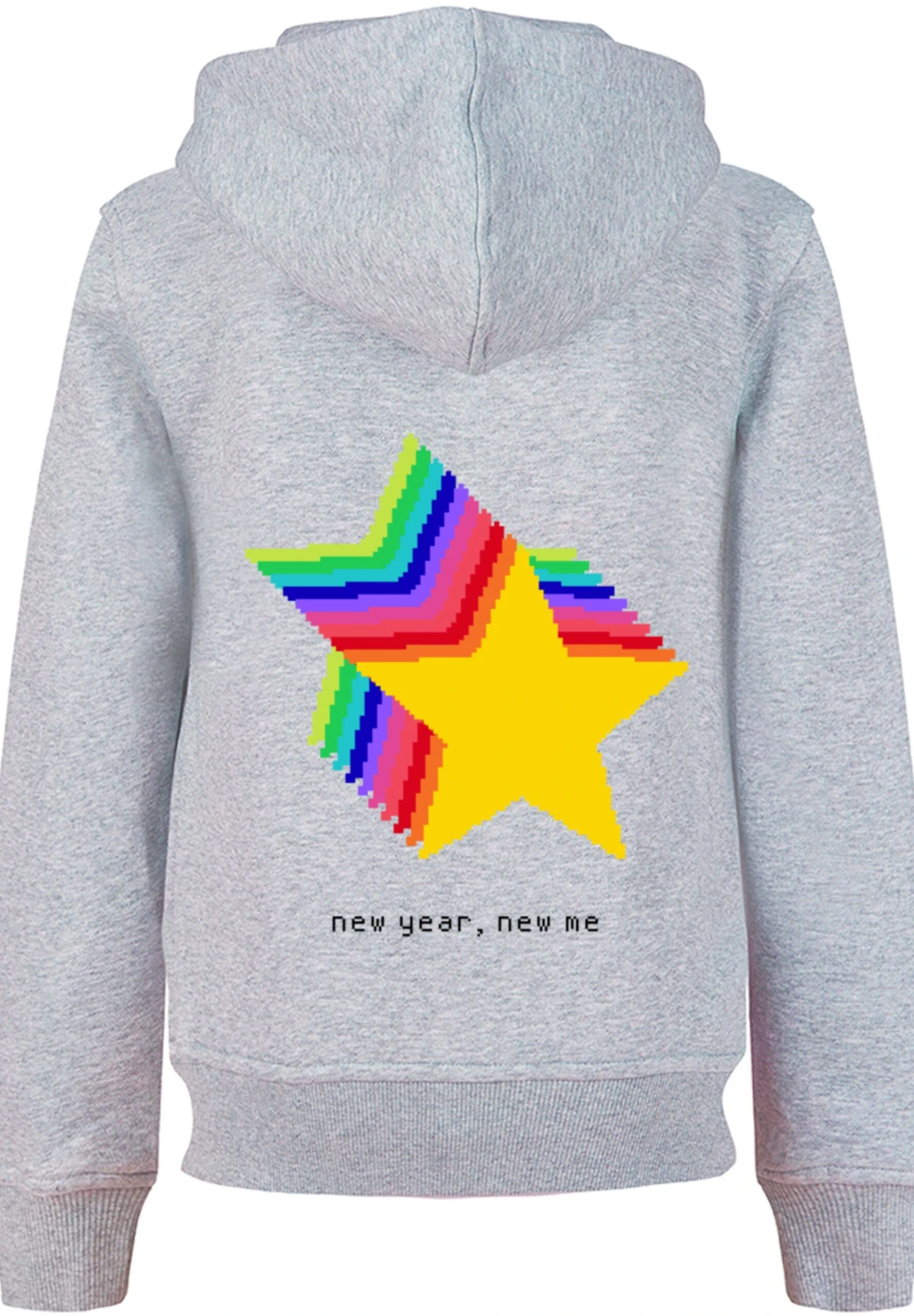 F4NT4STIC Silvester Party Happy Only - Hoodie - Heather Grey 9 F4NT4STIC Silvester Party Happy Only - Hoodie - Heather Grey - Afbeelding 7