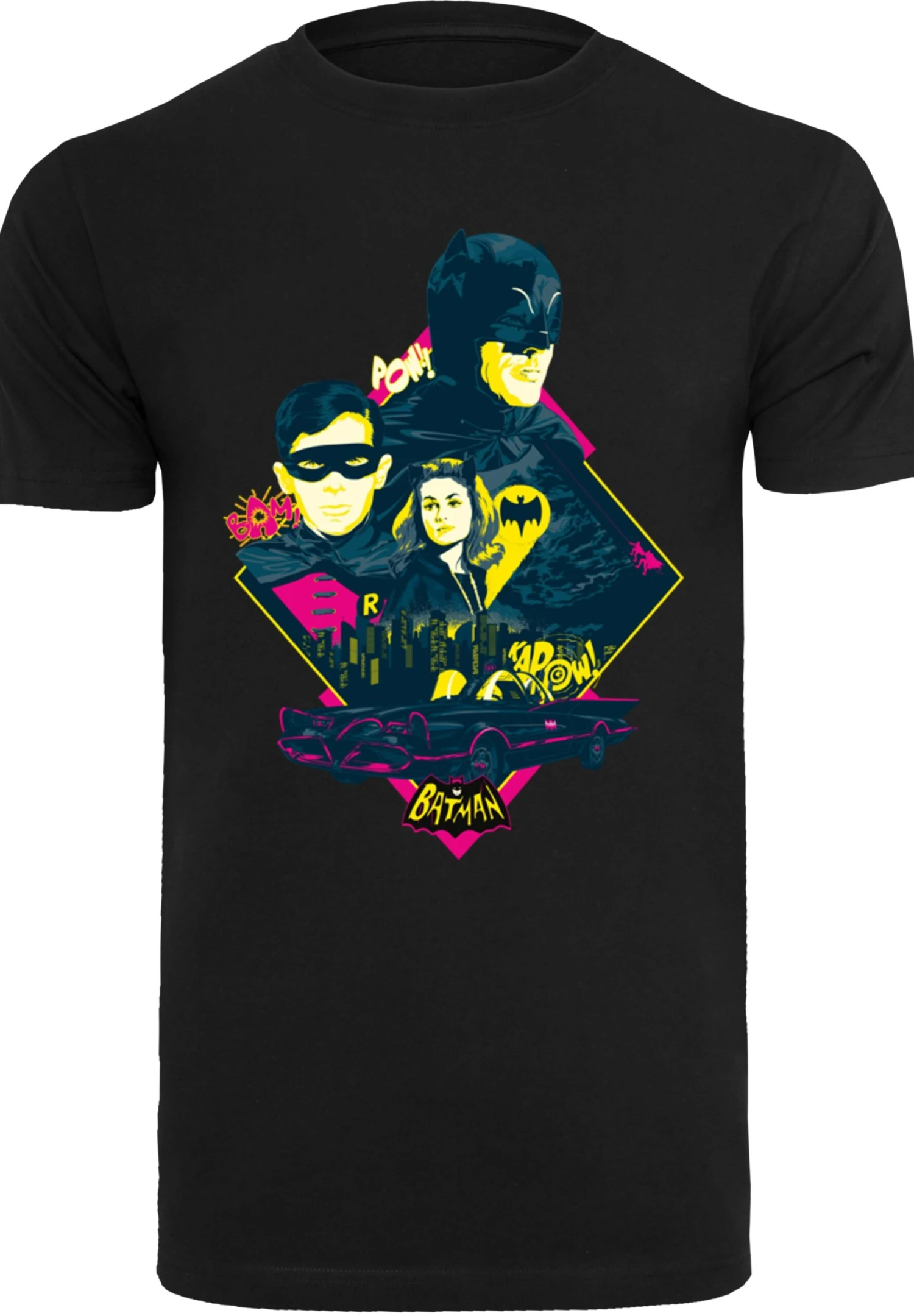 F4NT4STIC Dc Comics Superhelden Batman Tv Serie Character Pop Art - T-Shirt Print - Black 8 F4NT4STIC Dc Comics Superhelden Batman Tv Serie Character Pop Art - T-Shirt Print - Black - Afbeelding 6