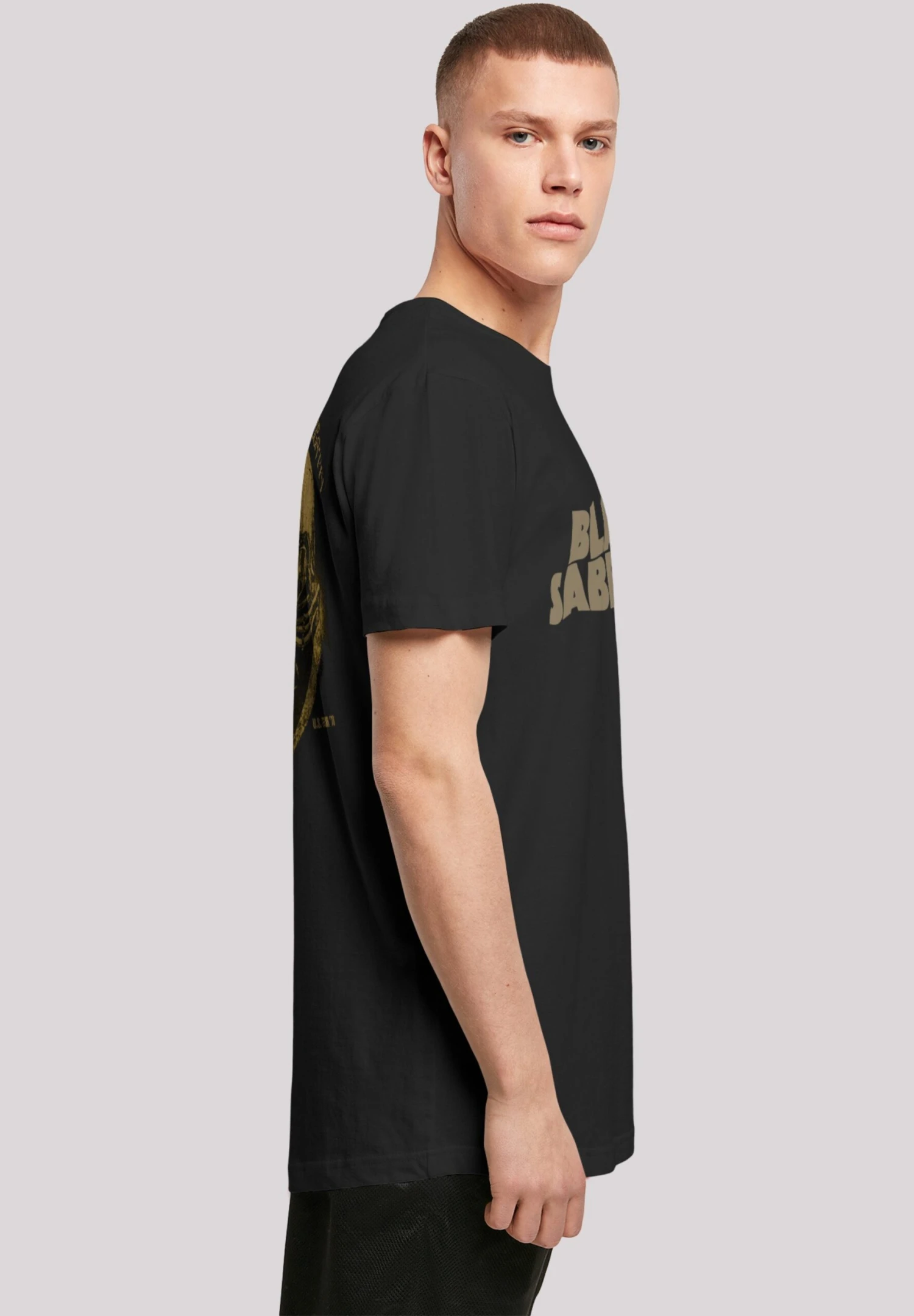 F4NT4STIC Black Sabbath Metal Band Us Tour 1978 Black Zip - T-Shirt Print - Black 6 F4NT4STIC Black Sabbath Metal Band Us Tour 1978 Black Zip - T-Shirt Print - Black - Afbeelding 4