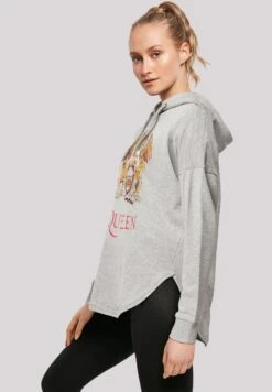 F4NT4STIC Queen Rockband Classic Crest - Hoodie - Grey -F4Nt4Stic 24c9f36da7404a1b9994449b0b8cfe73