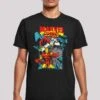 F4NT4STIC Marvel Comics Trio Pose - T-Shirt Print - Black -F4Nt4Stic 24d9db6de3614020875cb4191365da21