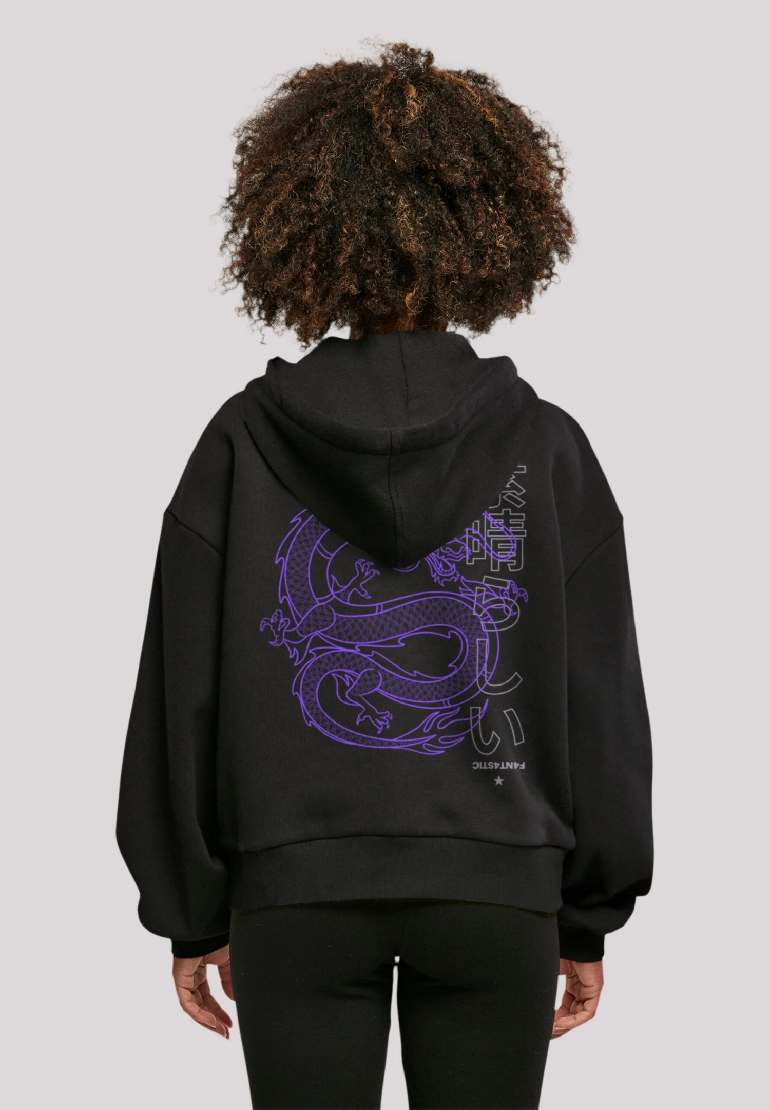 F4NT4STIC Drache Japan - Hoodie - Schwarz 3 F4NT4STIC Drache Japan - Hoodie - Schwarz