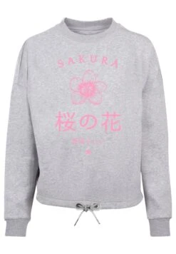 F4NT4STIC Sakura Blume Japan - Sweater - Heather Grey -F4Nt4Stic 26b9ba8cfe00455693d378882d6682f3
