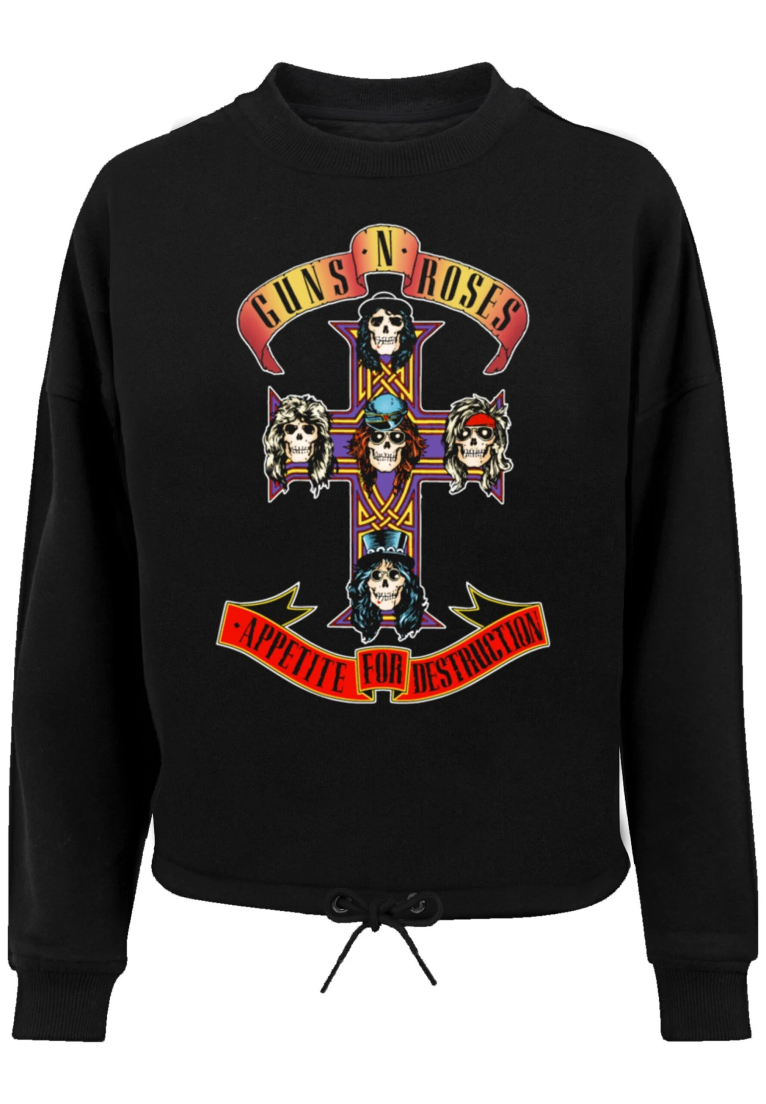F4NT4STIC Guns 'N' Roses Appetite For Destruction - Sweater - Schwarz 8 F4NT4STIC Guns 'N' Roses Appetite For Destruction - Sweater - Schwarz - Afbeelding 6