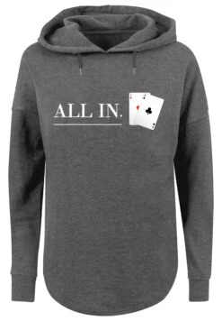 F4NT4STIC Poker All In Karten - Hoodie - Charcoal -F4Nt4Stic 284c363a725c41a892af68a91011af96